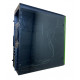 Used Frontier HAN SOLO BK/GR chassis, 370 x 175 x 410 mm, 2xUSB 3.0, 2xUSB 2.0, without PSU (top) ATX