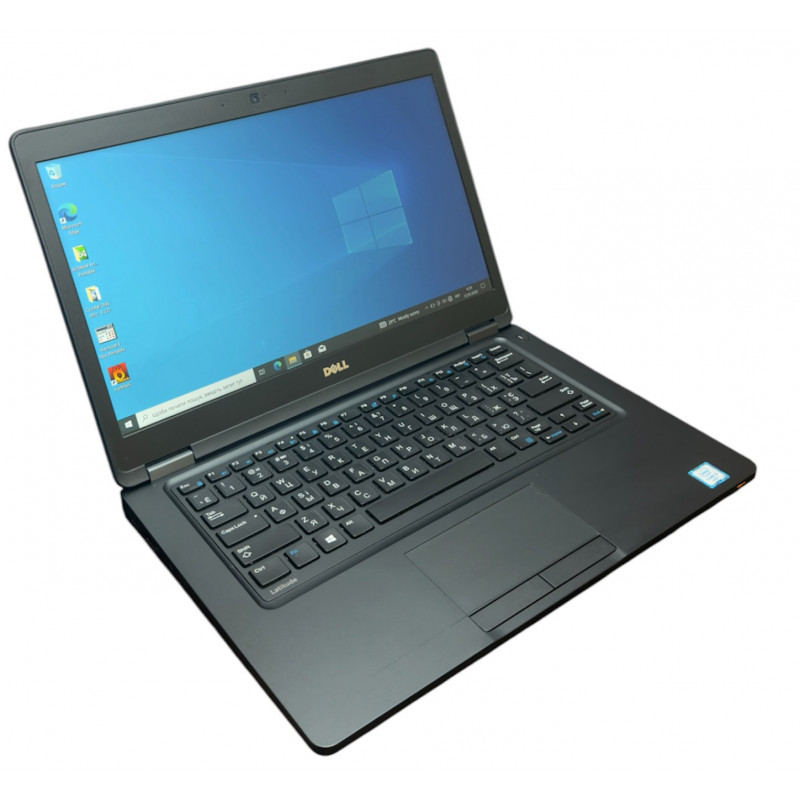 Used Laptop 14" Dell Latitude 5480, Core i5-6300U (2.4GHz) 8GB DDR4, Intel HD 520, 120GB SSD -B