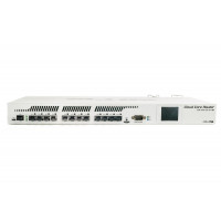 БУ Маршрутизатор MikroTik CCR1016-12S-1S+, 12xSFP, 1xSFP+, 16x1.2GHz CPU, 2GB RAM, Console, Rack
