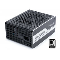 БУ Блок питания 1200 Вт Vinga, 24+4+4 pin, питание видеокарты - 2x(6+2pin), 120 мм, VPS-1200Pl