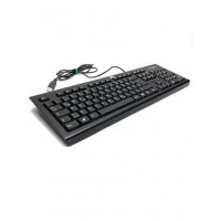 БУ Клавіатура провідна HP PR1101U USB Black (USB, RU)