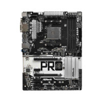 БУ Материнська плата sAM4, ASRock AB350 Pro4 (4xDDR4, AMD B350, VGA, DVI, HDMI, ATX) -B