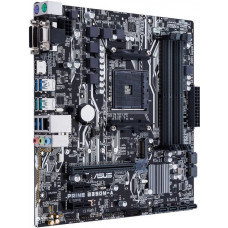 БУ Материнская плата sAM4, Asus Prime B350M-A (4xDDR4, AMD B350, VGA, DVI, HDMI, mATX)
