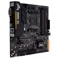 БУ Материнська плата sAM4, ASUS TUF B450M-Plus Gaming (4xDDR4, AMD B450, DVI, HDMI, mATX)