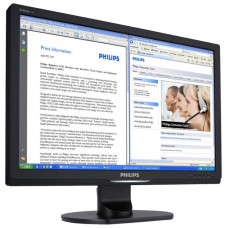 БУ Монітор 24" CCFL TN, Philips 240S1SB, 1920 x 1080, 5 мс, 16:9, VGA, DVI