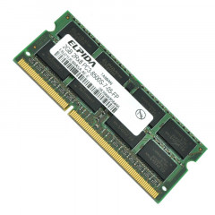 БУ Оперативна пам`ять 2 ГБ, DDR3, для ноутбуків, Elpida (1066 МГц, 1.5 В, CL7, EBJ21UE8BASA-AE-E)