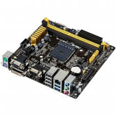 БУ Материнська плата sAM1, Asus AM1I + Sempron X4 3850 (2xDDR3, PCI-Ex16x, VGA, MiniITX)