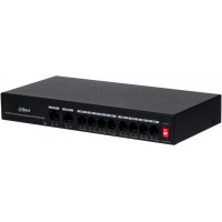 БУ Комутатор некерований Dahua DH-PFS3010-8ET-65, 8 x 100mbit, 8 x РоЕ