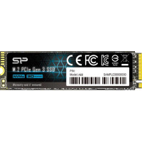 БУ SSD Накопитель Silicon Power A60 объемом 256 ГБ (M.2 2280, 3D TLC, NVMe, SP256GBP34A60M28)