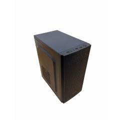 БУ Корпус Delux MK330 Black, 170 х 295 х 350 мм, без БП (верхній) ATX (MK330-400-12F)