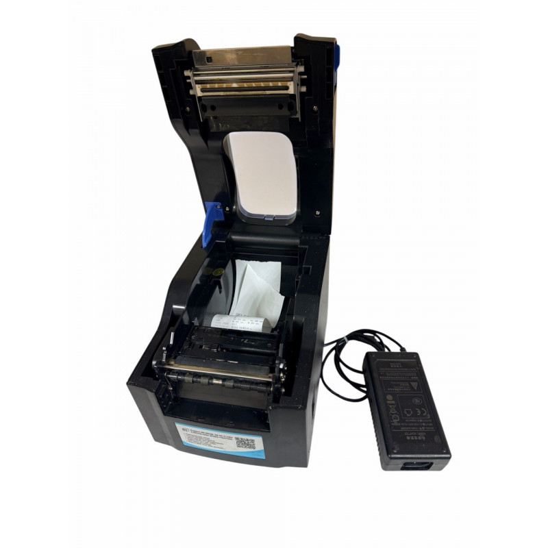 БУ Принтер чеків-етикеток XPrinter XP-370BM, 80мм, USB, Ethernet, RS-232 -В
