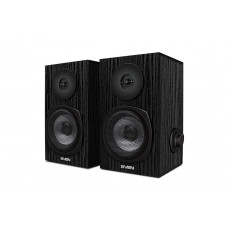 BU Sven SPS-575 2.0 Speaker System, 6 W, MDF, black