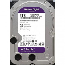 БУ Жорсткий диск 6 ТБ Western Digital (для ПК, 3.5", 5400 об/хв, 256 МВ, SATAIII, WD63PURZ)