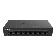 БУ Неуправляемый коммутатор D-Link DGS-1008D K2, 8 x Gigabit