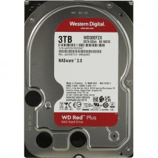 БУ Жесткий диск Western Digital объемом 3 ТБ (для ПК, 3,5", 5400 об/мин, 128 МБ, SATA III, WD30EFZX)