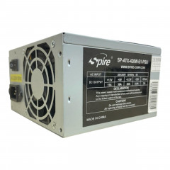 БУ Блок живлення 420 Вт Spire, 24+4 pin, живлення відеокарти - Ні, 80 мм, ATX, SP-ATX-420W-E1-PSU