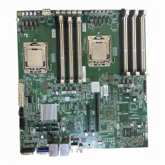 БУ Материнська плата для сервера Generic Dual Xeon Motherboard, +2 x Intel Xeon E5-2450, s1356, 12xD